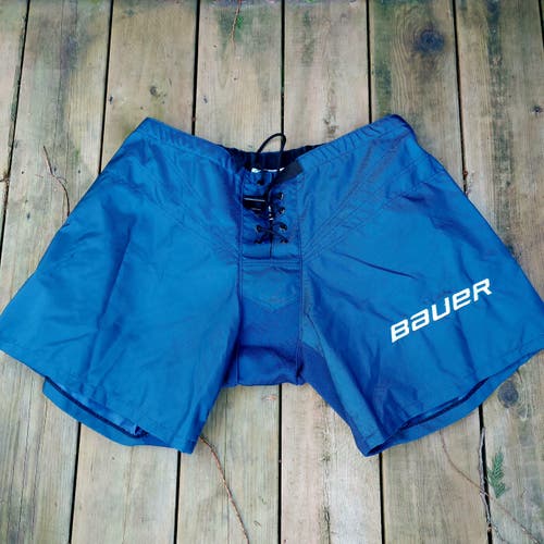 Bauer Senior Small Goalie Navy Blue Pant Shells