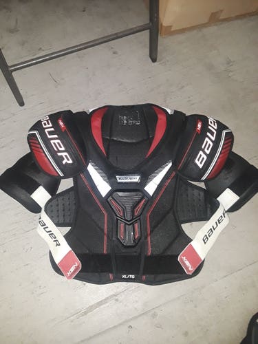 Senior Used Extra Large Bauer NSX Shoulder Pads Pro Stock