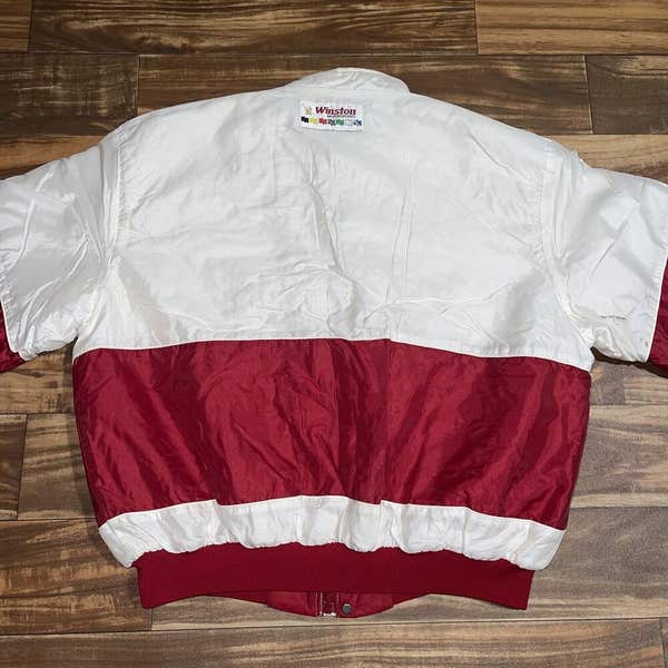 NASCAR Winston Racing Series ジャケット Red Winston Cup Series NASCAR Jacket - M – JReyesFashion