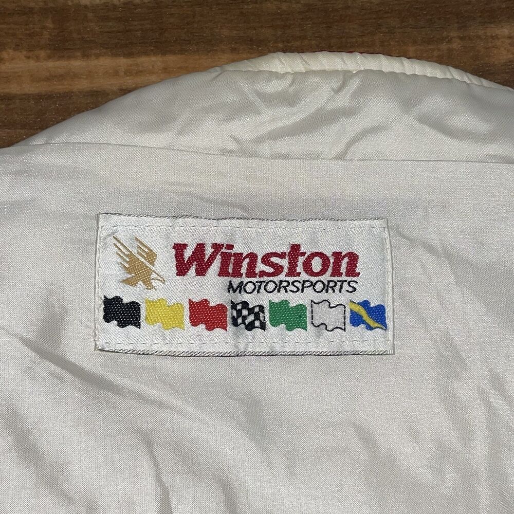 NASCAR Winston Racing Series ジャケット Vintage Nascar Official Winston Racing Series Jacket — Star Struck