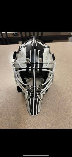 Custom Bauer 960 Goalie Mask ( Like new condition) Punisher