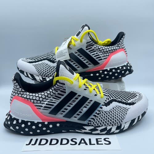 Adidas Ultraboost 5.0 DNA Multi-Pattern Black White Turbo GY0326 Men’s Size 12 $190.
