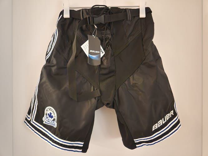 Vancouver Selects AAA Hockey Black Blue White Small Bauer Nexus Pant Shell Pro Stock