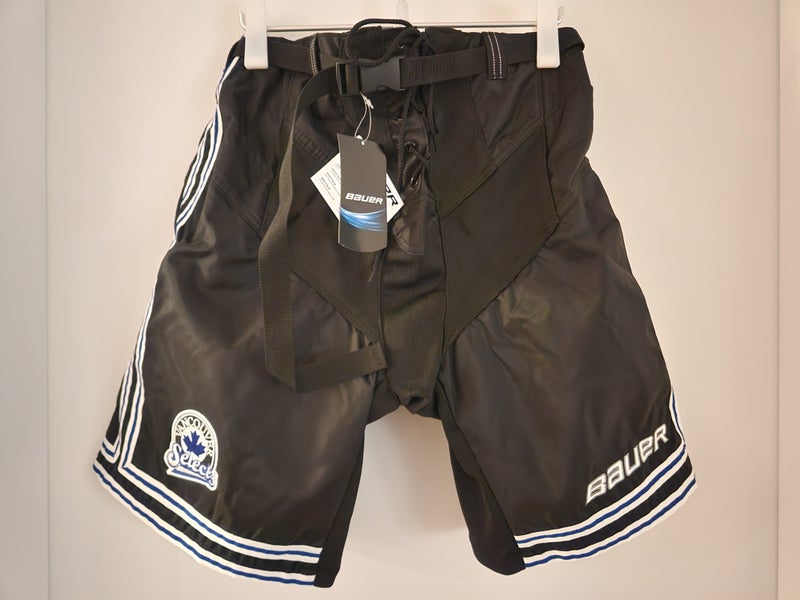 Vancouver Selects AAA Hockey Black Blue White Small Bauer Nexus Pant Shell Pro Stock