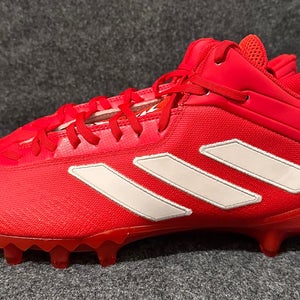 Men’s Adidas Freak SM Mid Football Cleats Red White FX1313   Size 13.5