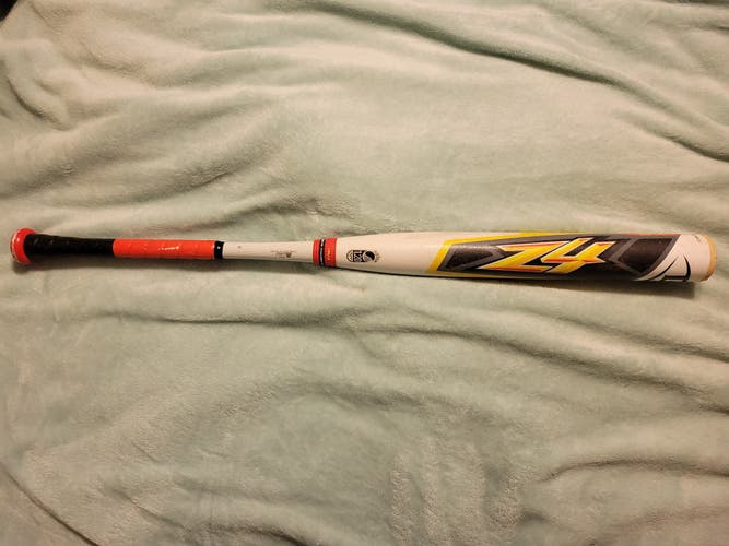 Used 2017 Louisville Slugger Composite Z4 Bat 27 oz 34"