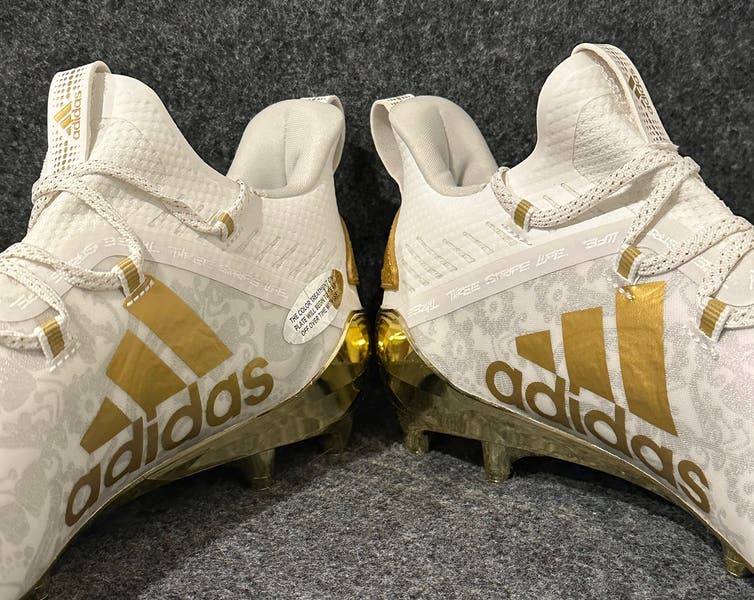 Men's Adidas Adizero Young King Football Cleats Cloud White