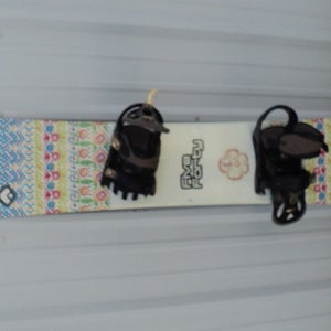 FIVE FORTY Women's Colorful Snowboard 150 cm with G Custom Bindings