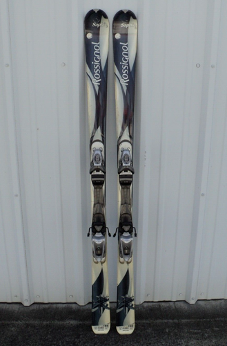 Rossignol SAPHIR 2 Snow Skis 154 cm with Axiom 110 Bindings, Made in Spain