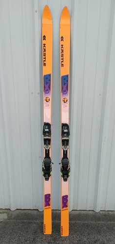 Used Kastle 195 cm RX 15 Skis With Bindings