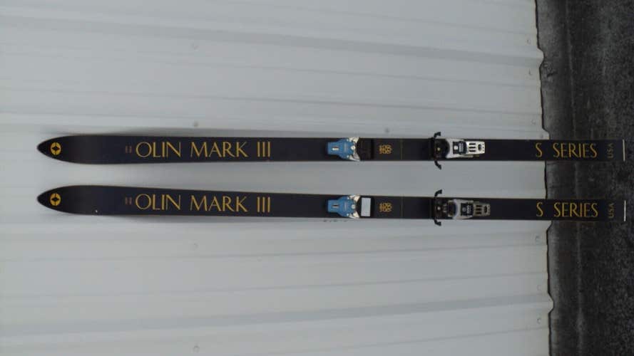 Karen Hiraga OLIN MARK III S Series USA Skis 176 cm with 260 TYROLIA Bindings
