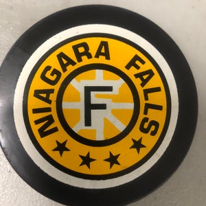 Niagara Falls Flyers OHA official game puck