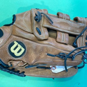Used Wilson A950 Right Hand Throw Outfield Baseball Glove 13"