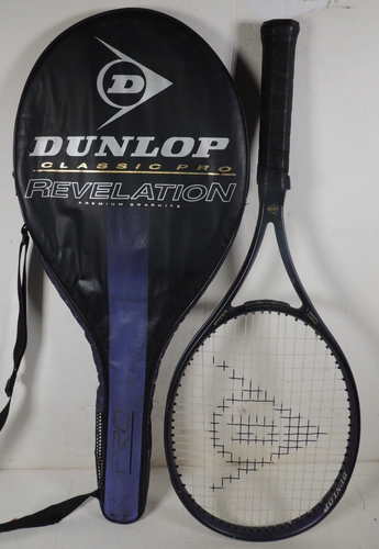 DUNLOP Classic Pro REVELATION Graphite Tennis Racquet Size 4 1/2 Grip