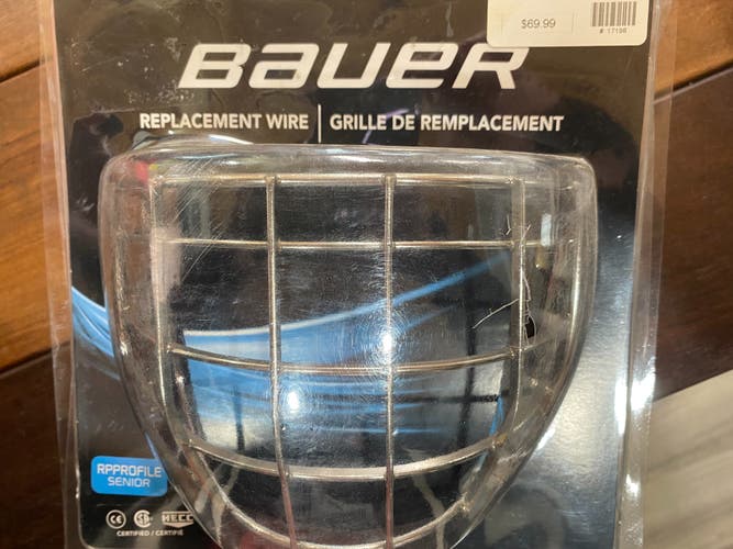 New Bauer RPPROFILE Full Goal Cage
