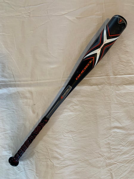 Used USSSA Certified Easton Ghost X Hyperlite (28") Composite Baseball Bat - 16OZ (-12)