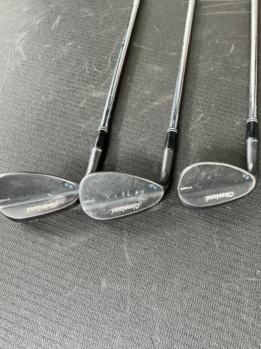 Left Hand Cleveland RTX-3 3 Wedge Set 52-56-60