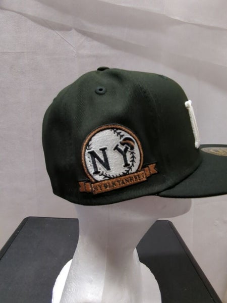 Rings & Crwns New York Black Yankees Black Team Fitted Hat