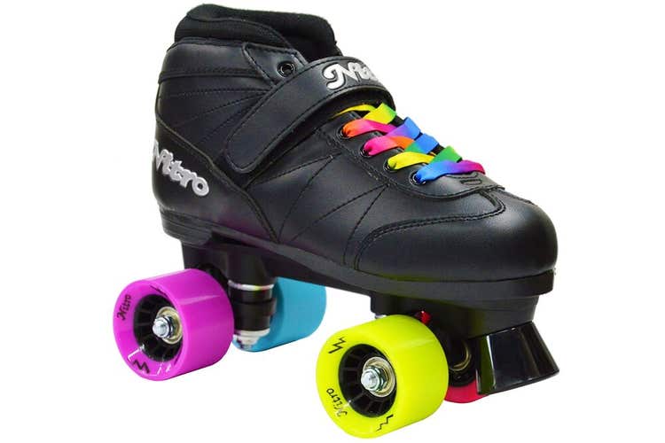 Epic Super Nitro Rainbow Quad Roller Skates Youth 4