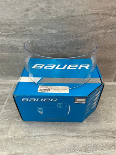Bauer Pro Clip Visor- Clear