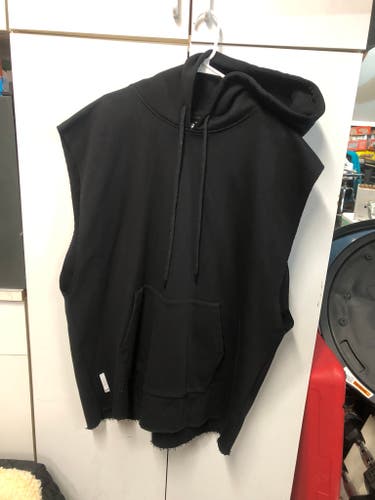 Under Armour XL Sleeveless Oversized Logo Training Hoodie 1326944