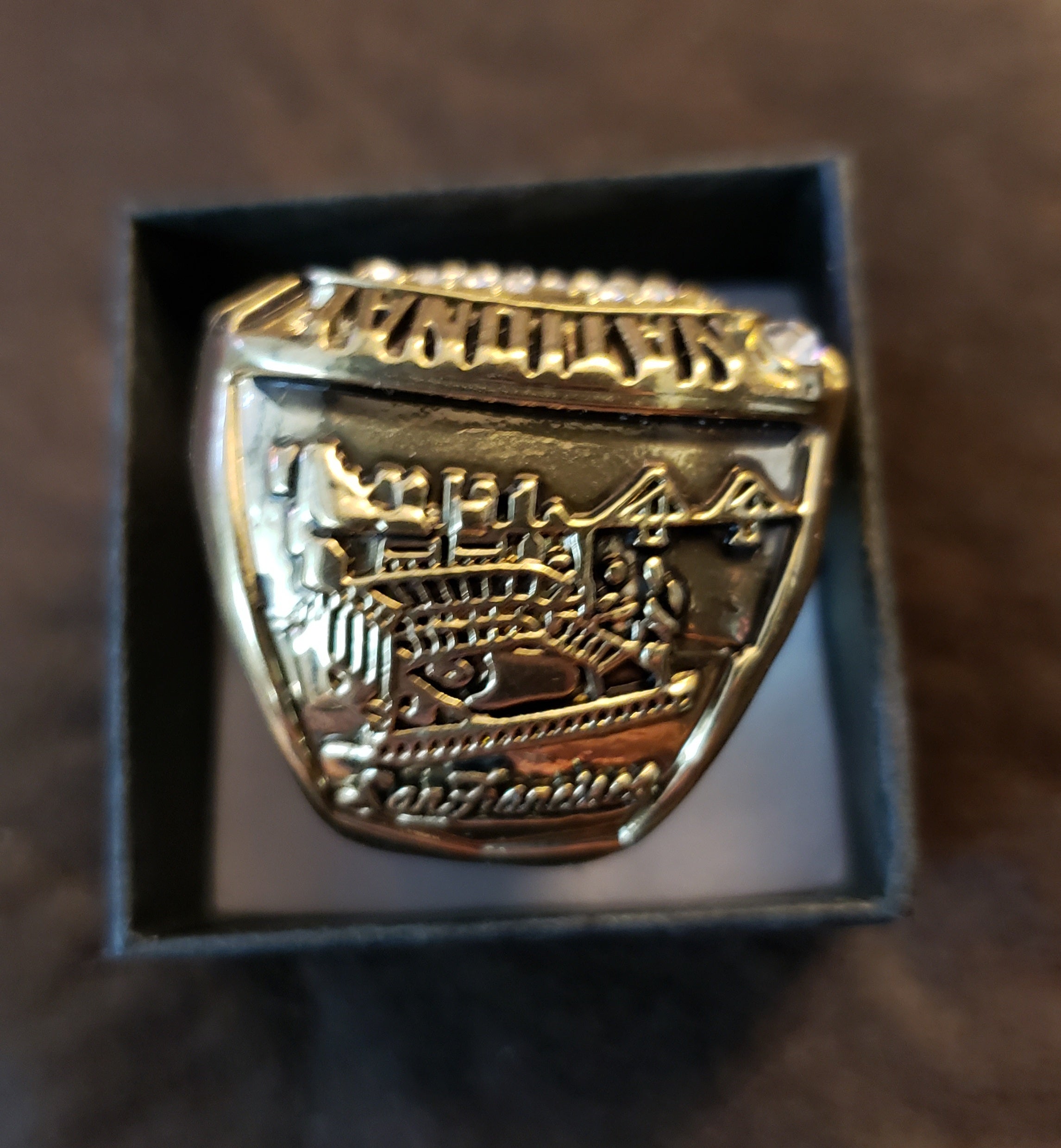 Atlanta Braves MLB 2021 World Series Champions Ring Ornament