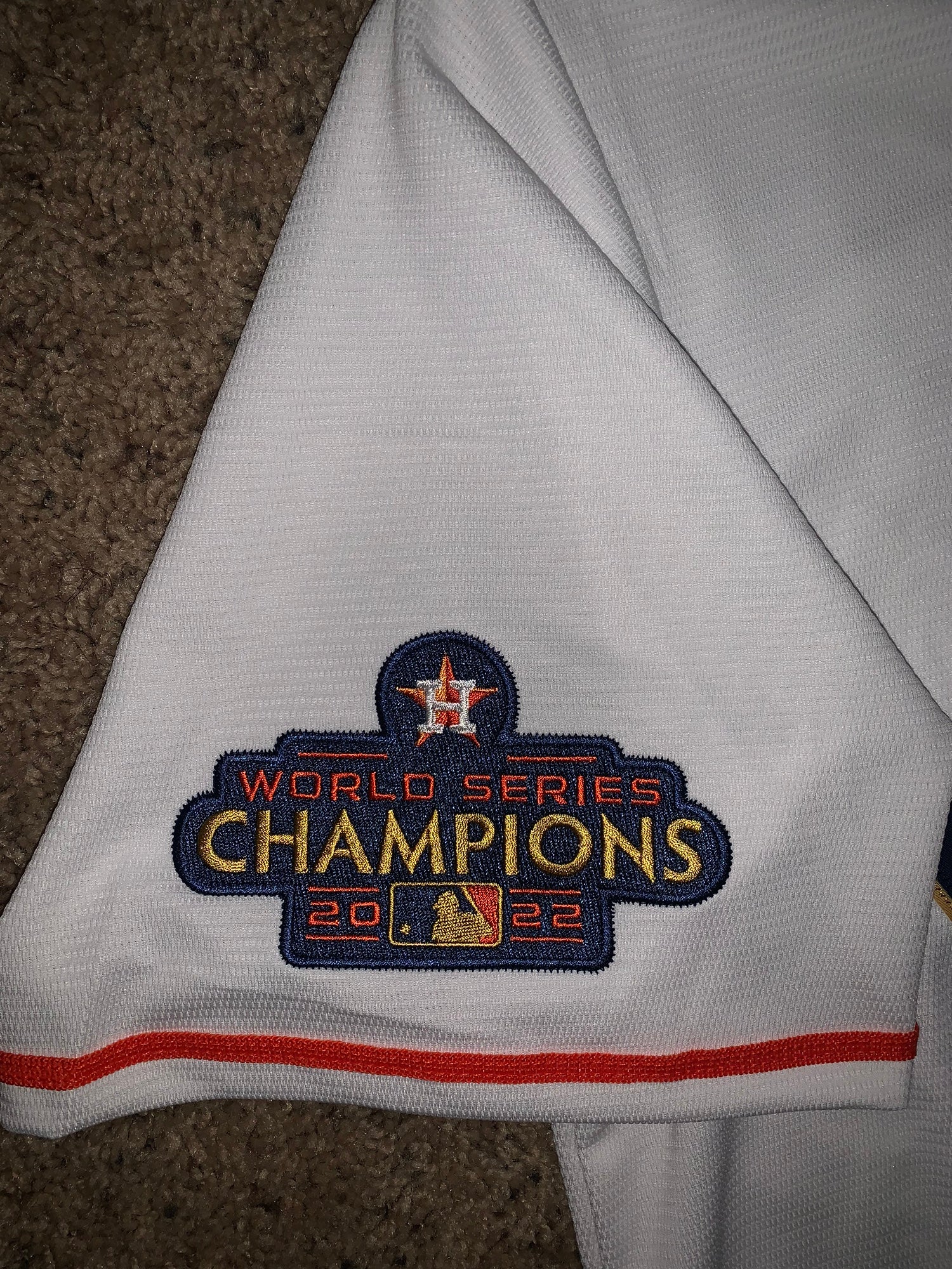 Houston Astros Jose Altuve Gold Program World Series Champions Jersey |  SidelineSwap