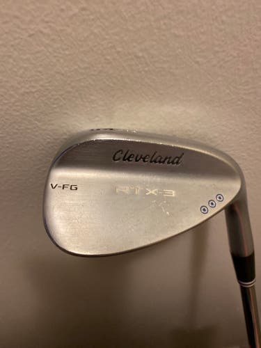 54• Men's Right Handed Stiff Flex Steel Shaft RTX-3 Wedge
