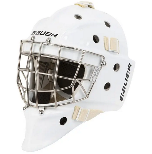 New Senior Bauer 960 Goalie Mask White (1056416)