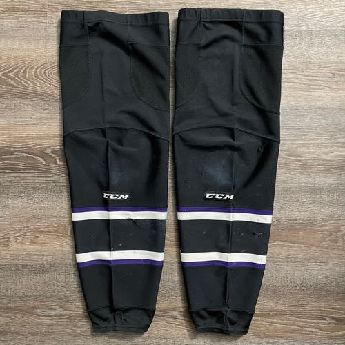 Pro Stock Orlando Solar Bears CCM Game Socks Sz L
