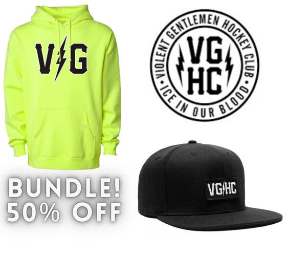 NEW BUNDLE! “Violent Gentleman” Hoodie + SnapBack Hat, AD XXL