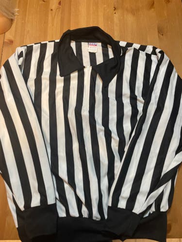 Hockey referee, Full Zipper Shirt xxl