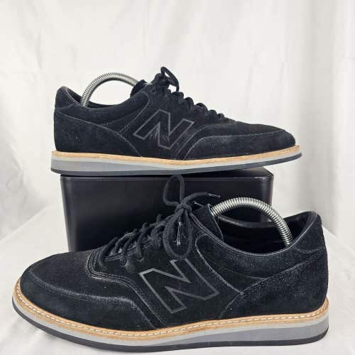 New Balance 1100 Mens Size 7D  Black Suede Oxford Walking Comfort Shoes MD1100BK
