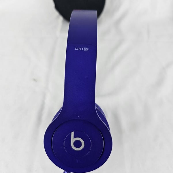 hed Politisk millimeter Beats Dr Dre Solo Hd Wired Headphones Purple Pre-Owned Great Condition With  Case | SidelineSwap