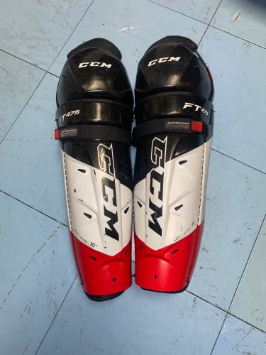 CCM Jetspeed FT475 Shin Pads 16” Lightly Used