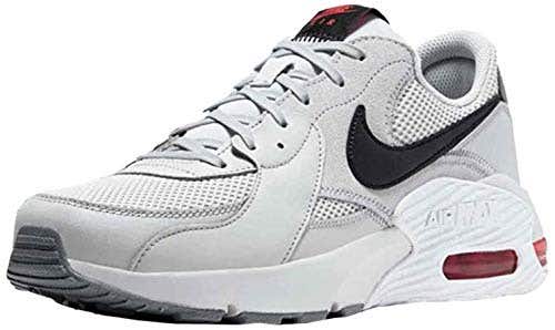 Nike Men's Air Max Excee U Running Shoe 8.5 Gray Fog Black White Track Red