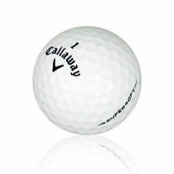 120 Callaway Supersoft AA Shag Used Golf Balls