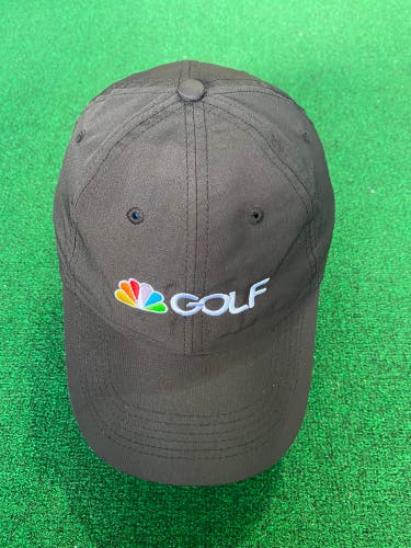 Black Used One Size Fits All Antigua Golf Channel Hat