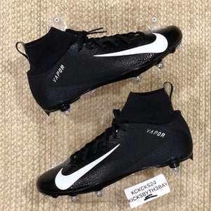 Nike Vapor Untouchable Pro 3 D Football Cleats Black Mens size 12.5 A03022-010