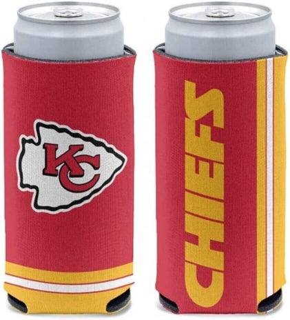 Kansas City Chiefs NFL Slim Can Cooler