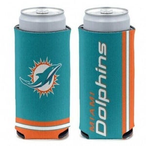 Maimi Dolphins NFL Slim Can Cooler