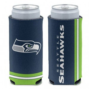 Seattle Seahawks NFL Slim Can Cooler