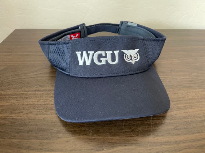 WGU Owls NCAA WESTERN GOVERNORS UNIVERSITY Richardson Adjustable Strap Visor Hat