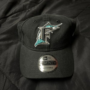 Florida Marlins New Era Adjustable Hat