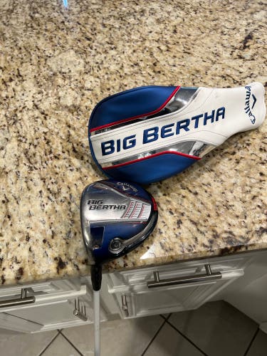 Men's Left Hand Stiff Flex 9 Loft Big Bertha Driver