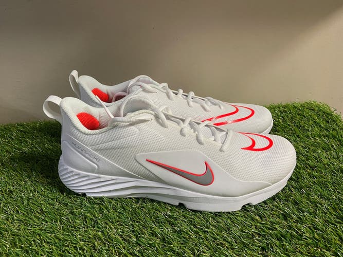Nike Alpha Huarache 8 Pro TF Turf LAX Lacrosse Mens Shoes CZ6559-105 Size 12 NEW