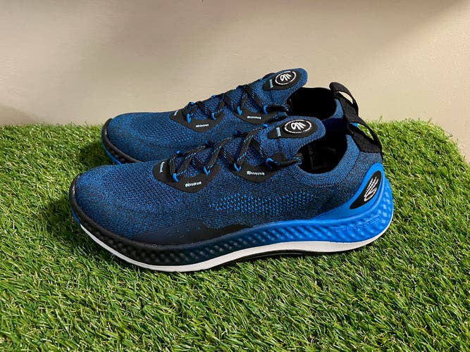 Under Armour Charged Curry Spikeless Golf Shoes Blue 3025072-001 Mens 10 NEW
