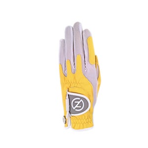 NEW Zero Friction Women's Performance Yellow OSFM - LH Glove For RH Golfer