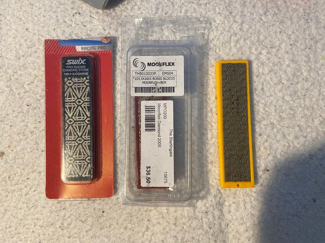 New Swix Diamond Stones Ski Sharpening Tools