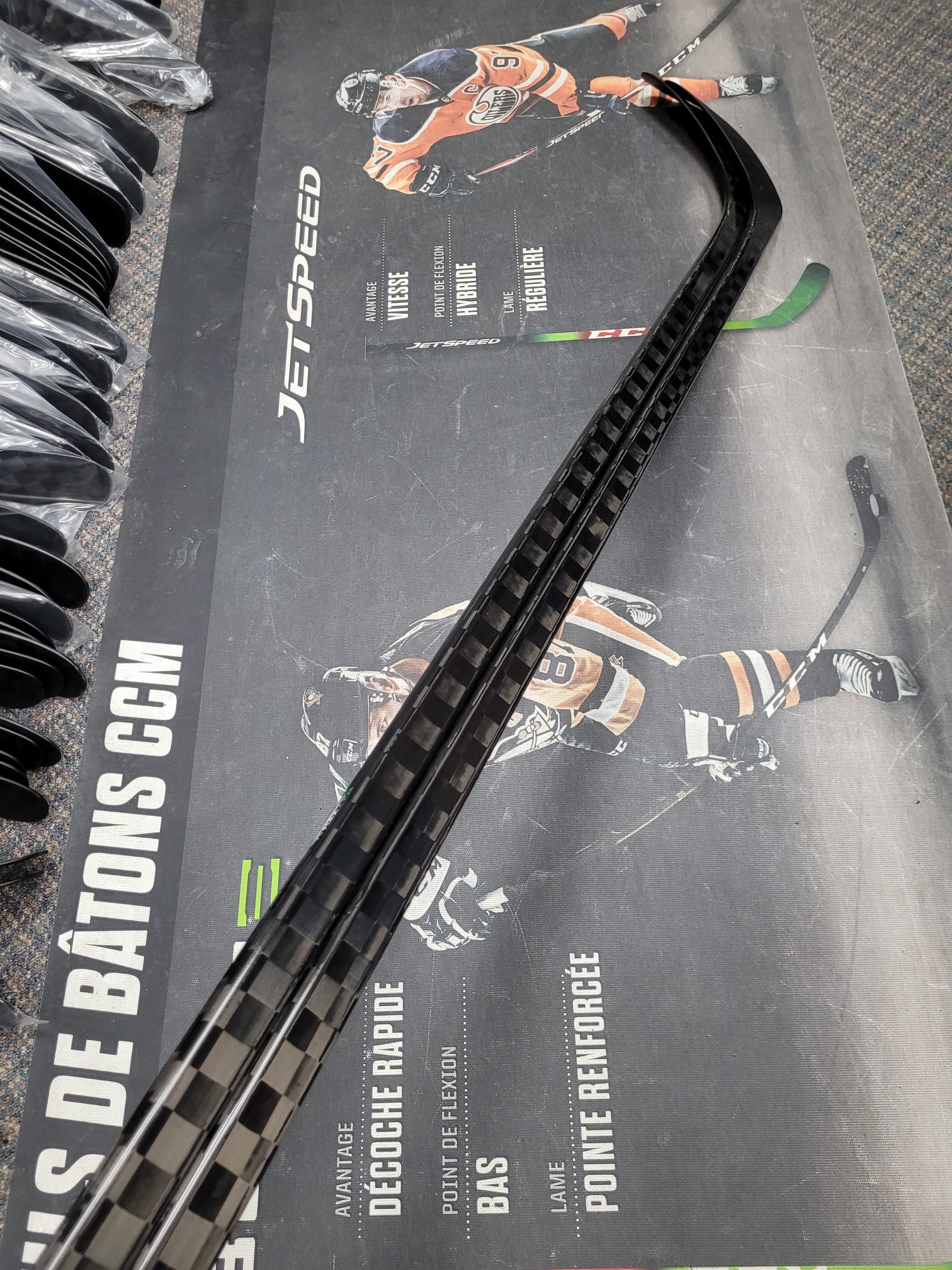 2 PACK | P28 | 75 Flex NEW! CARBON PRO Right Handed Hockey Stick P28 Pro Stock